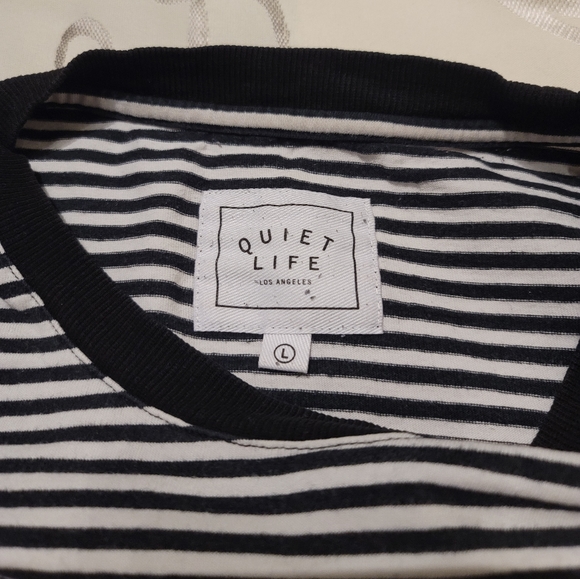 Quiet Life - striped tee - Large - Picture 3 of 4